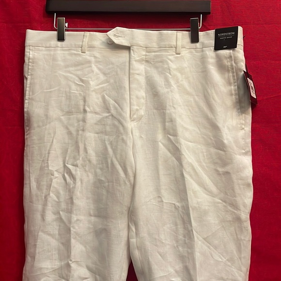 Mens 100% Linen Nordstrom Pants. Brand New - Picture 1 of 10
